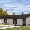 Virtual rendering modifies the existing barn to other structures.