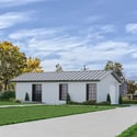 Virtual rendering modifies the existing barn to other structures.