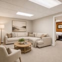 What the basement family room could look like