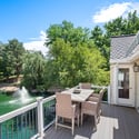 Upper Deck overlooking Pond