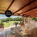Spacious outdoor living area with a stunning view, perfect for relaxation and entertaining in nature.