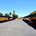 Covered parking spaces provide protection from Arizona sun and weather while offering added convenience. A practical amenity that enhances everyday living in this Glendale community.