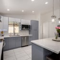Featuring generous workspace, a large island, stylish cabinetry, and premium finishes, this updated kitchen is ready for casual meals, family gatherings, and entertaining friends.