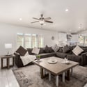 Enjoy a modern open floor plan where the great room and updated kitchen come together beautifully. Spacious living areas, recessed lighting, and stylish finishes make this Scottsdale home ideal for entertaining.