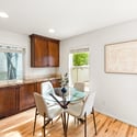 Enjoy slow mornings around the table in the eat-in kitchen.