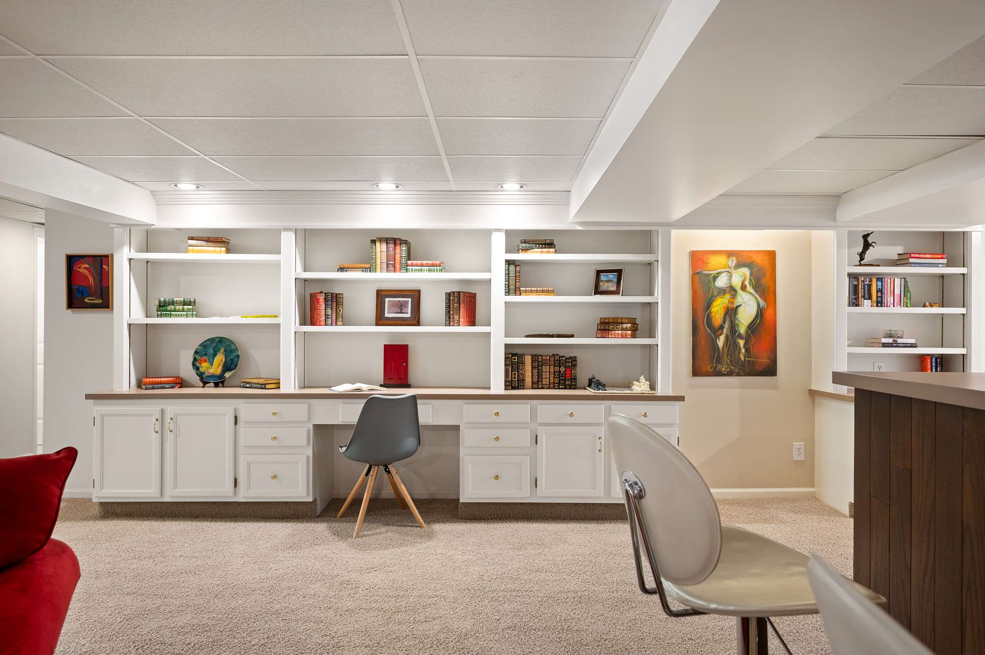 25 of 34. Lower Level Family Room
