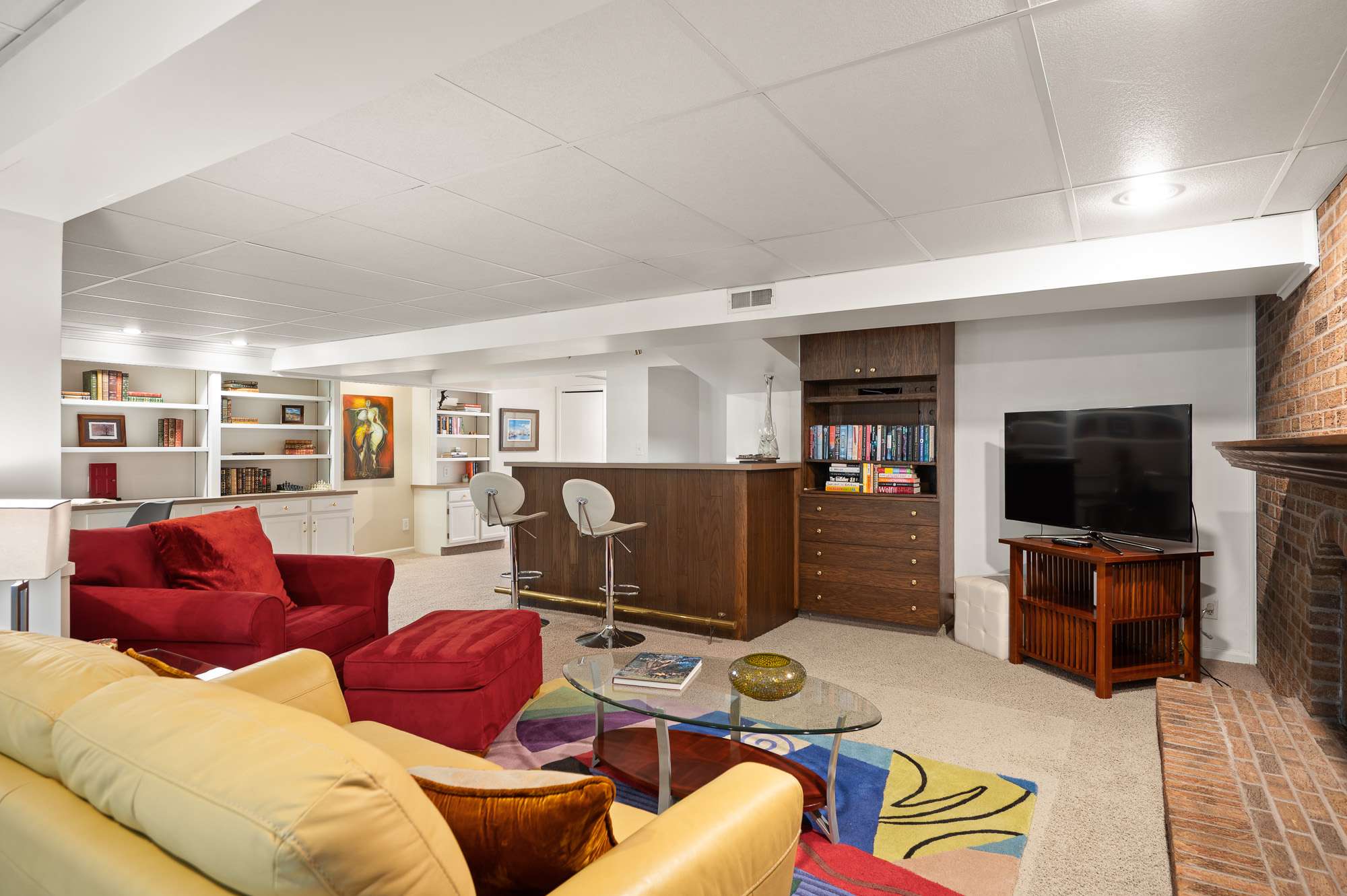 24 of 34. Lower Level Family Room