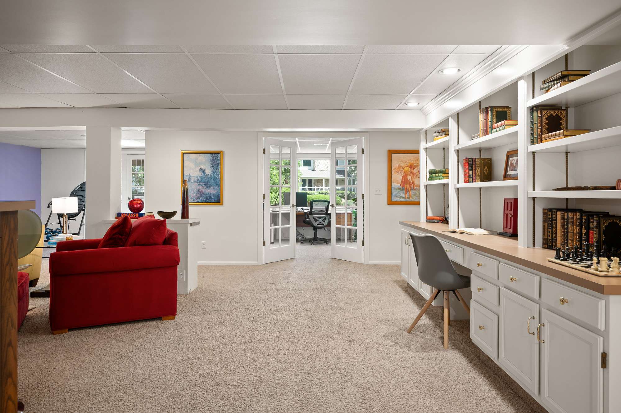 27 of 34. Lower Level Family Room