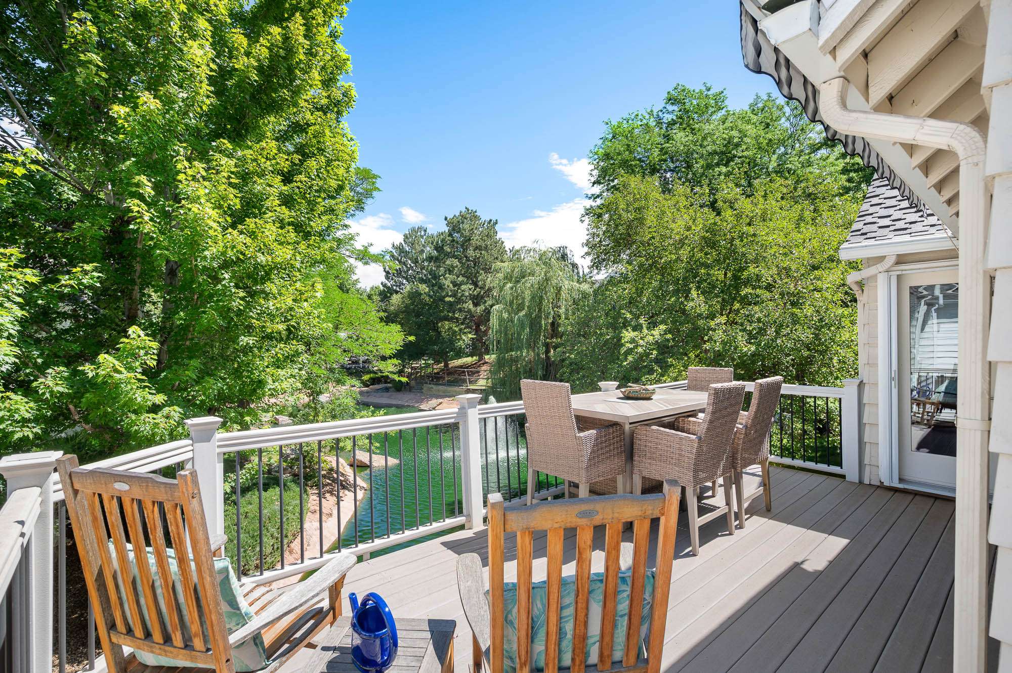 33 of 34. Upper Deck overlooking Pond