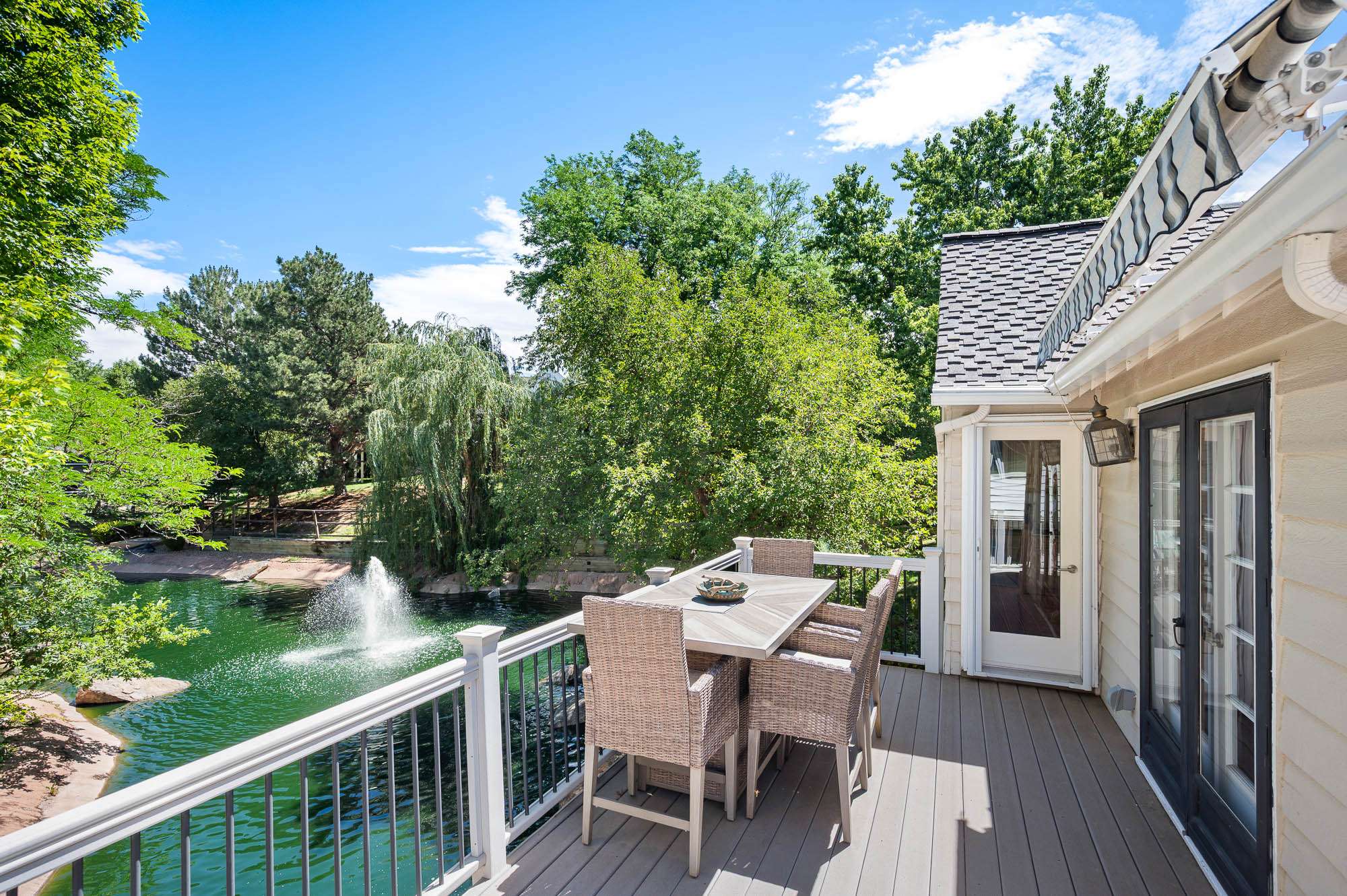 32 of 34. Upper Deck overlooking Pond