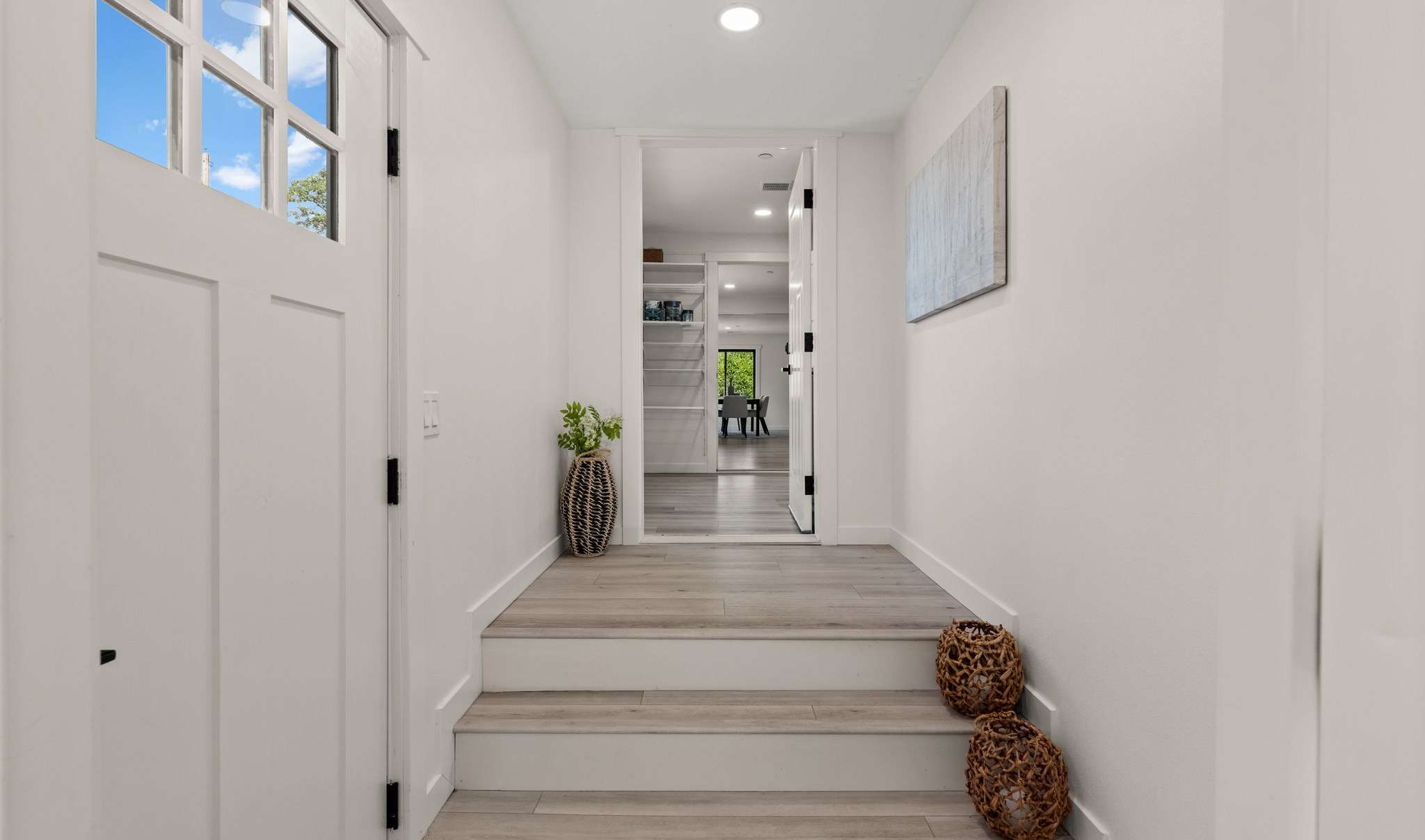 24 of 33. ADU's separate entrance, with separate lock for added privacy. Enter off of Leavenworth Ave NE, next to parking area