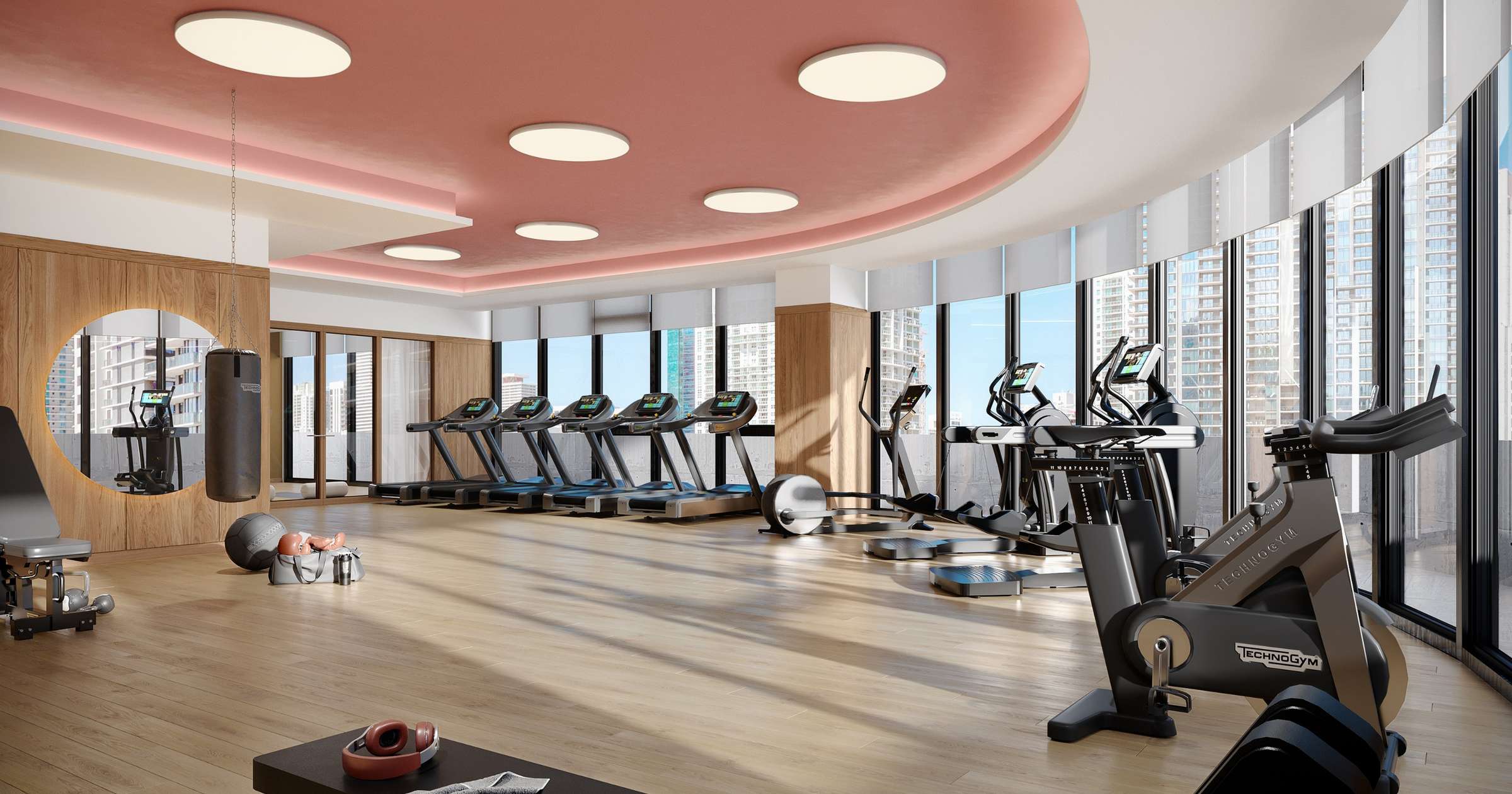 7 of 32. The Fitness Center at The Standard Residences Brickell Miami