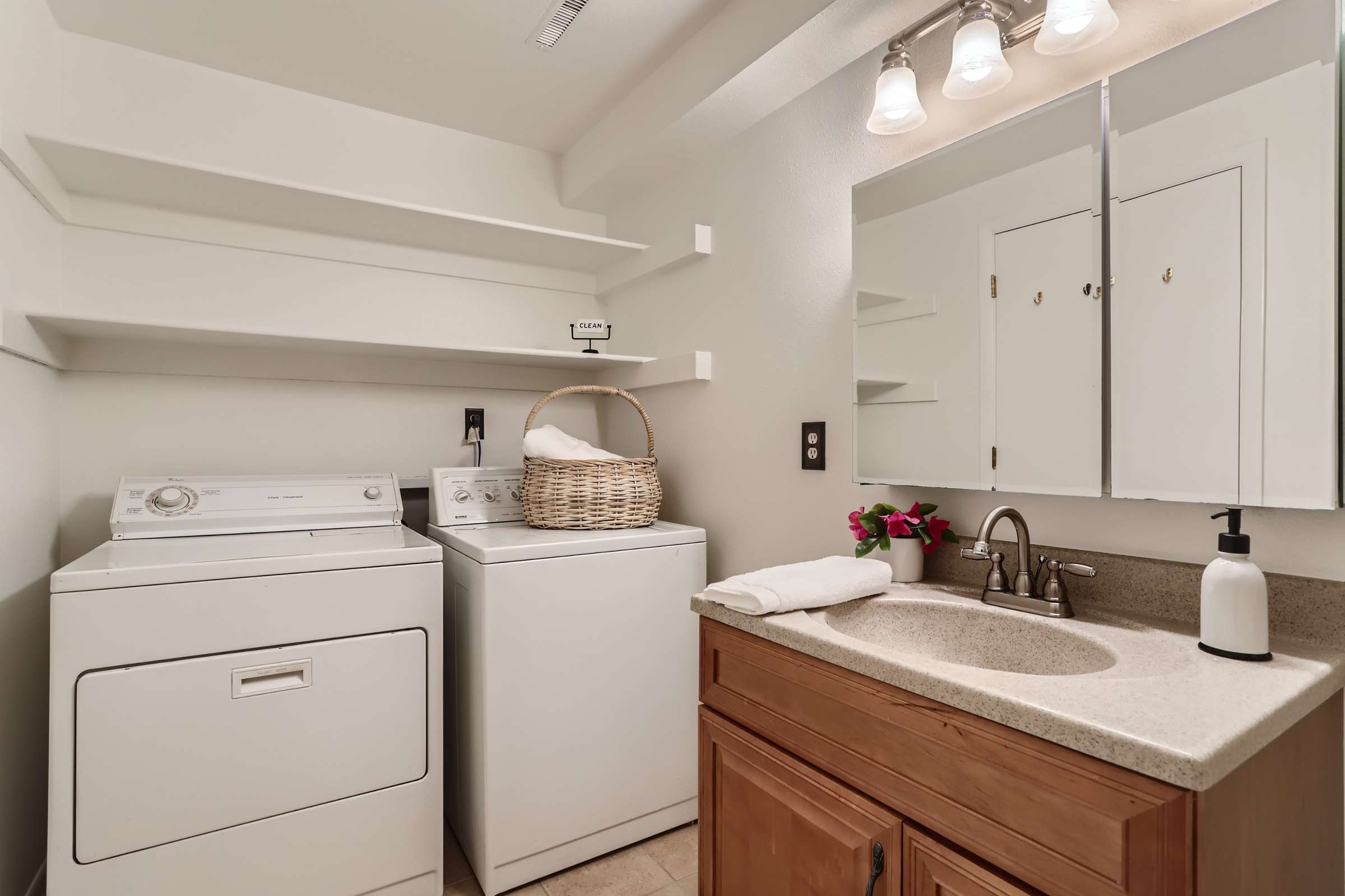 19 of 35. Basement Bath/Laundry