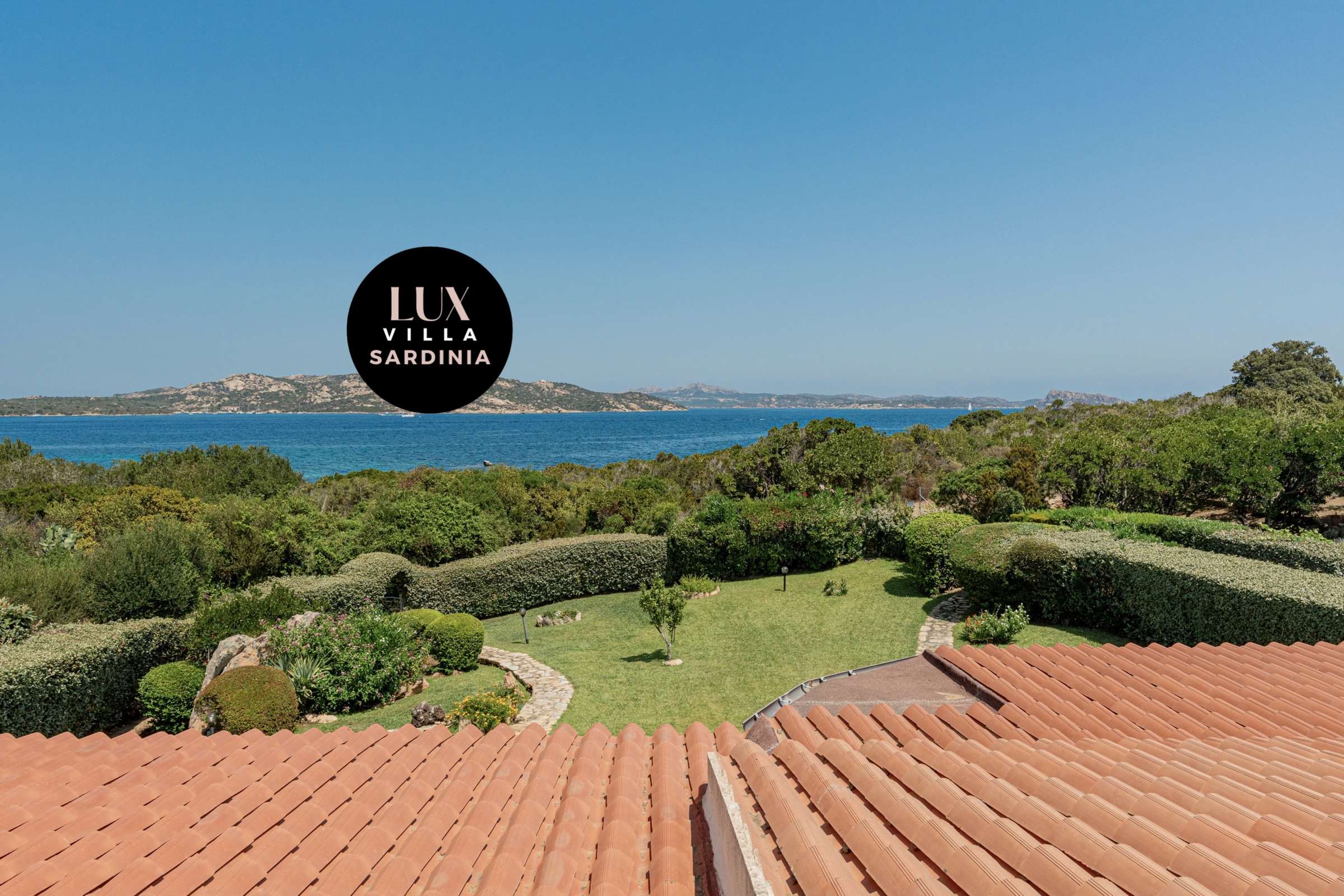 52 of 66. Stunning waterfront villa in Sardinia, featuring expansive views and beautifully landscaped gardens. Ideal for relaxation and entertaining.
