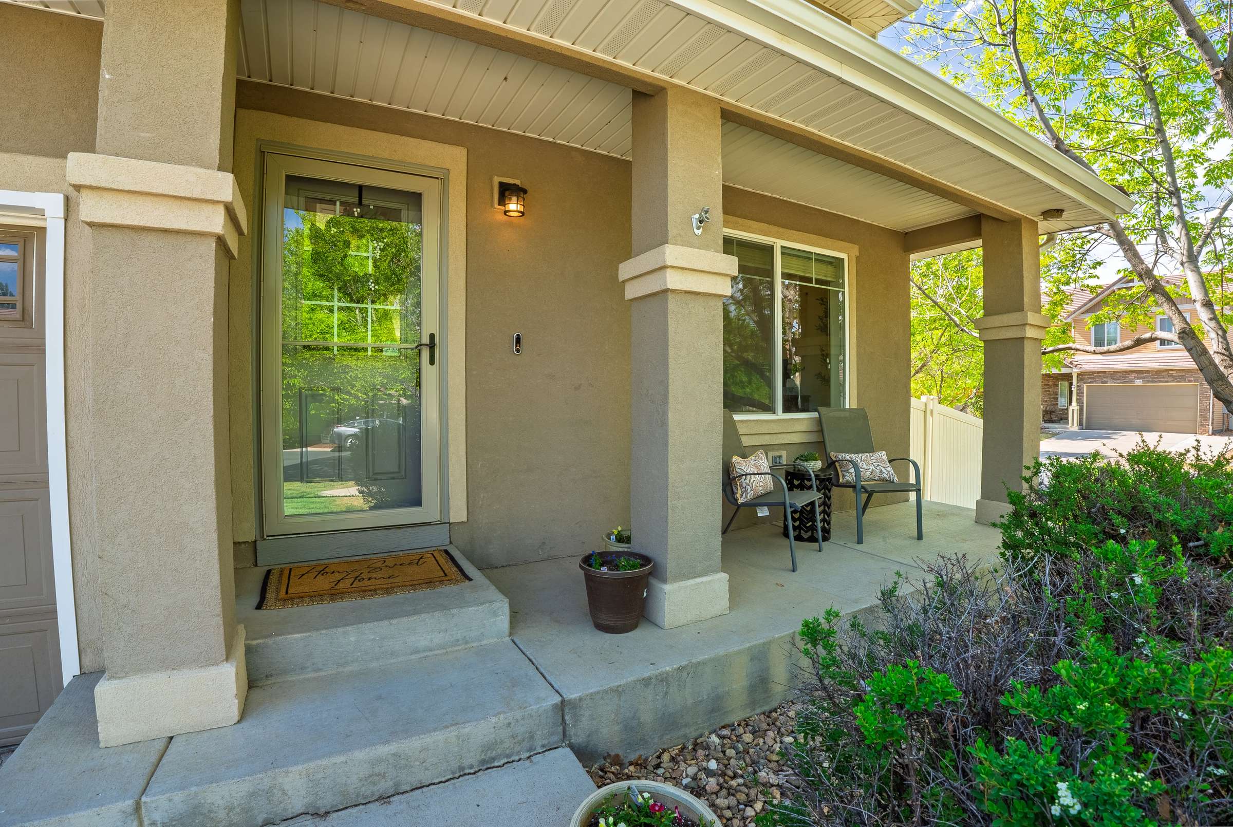 2 of 51. Spend the mornings on your cozy front porch.