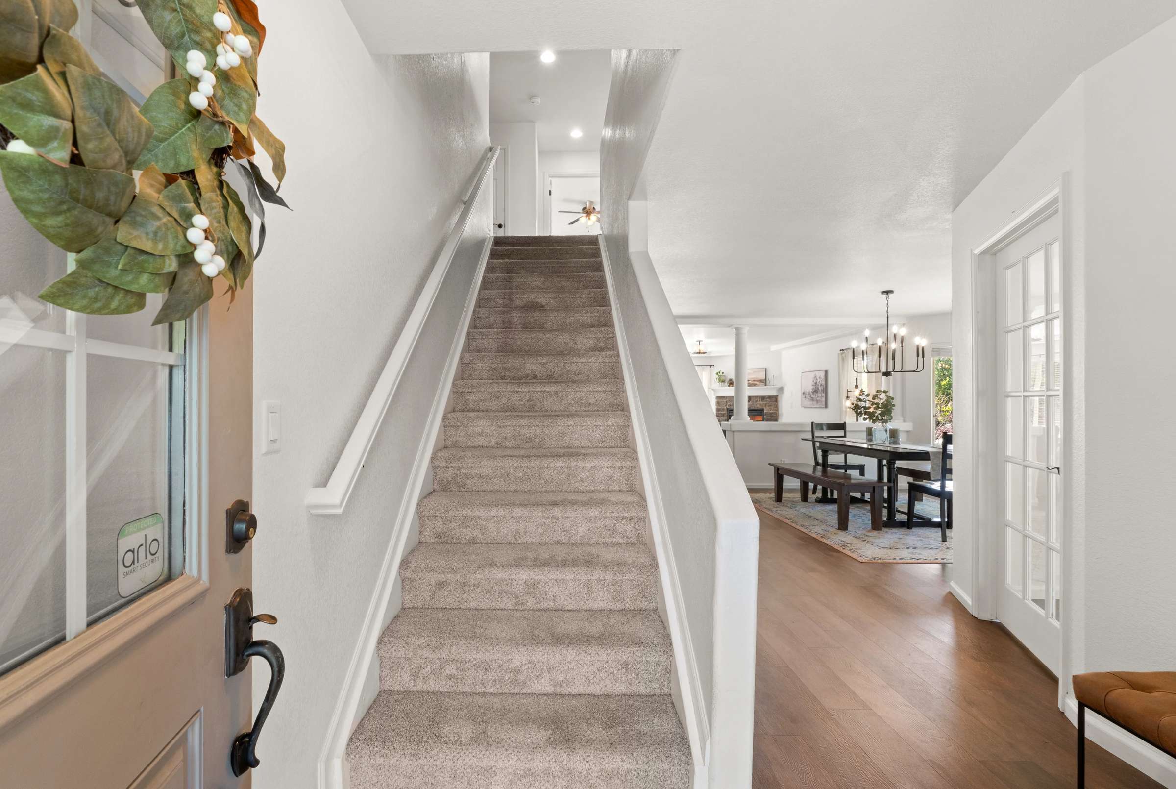 3 of 51. Step inside to a home filled with warmth, neutral colors, and plenty of space.