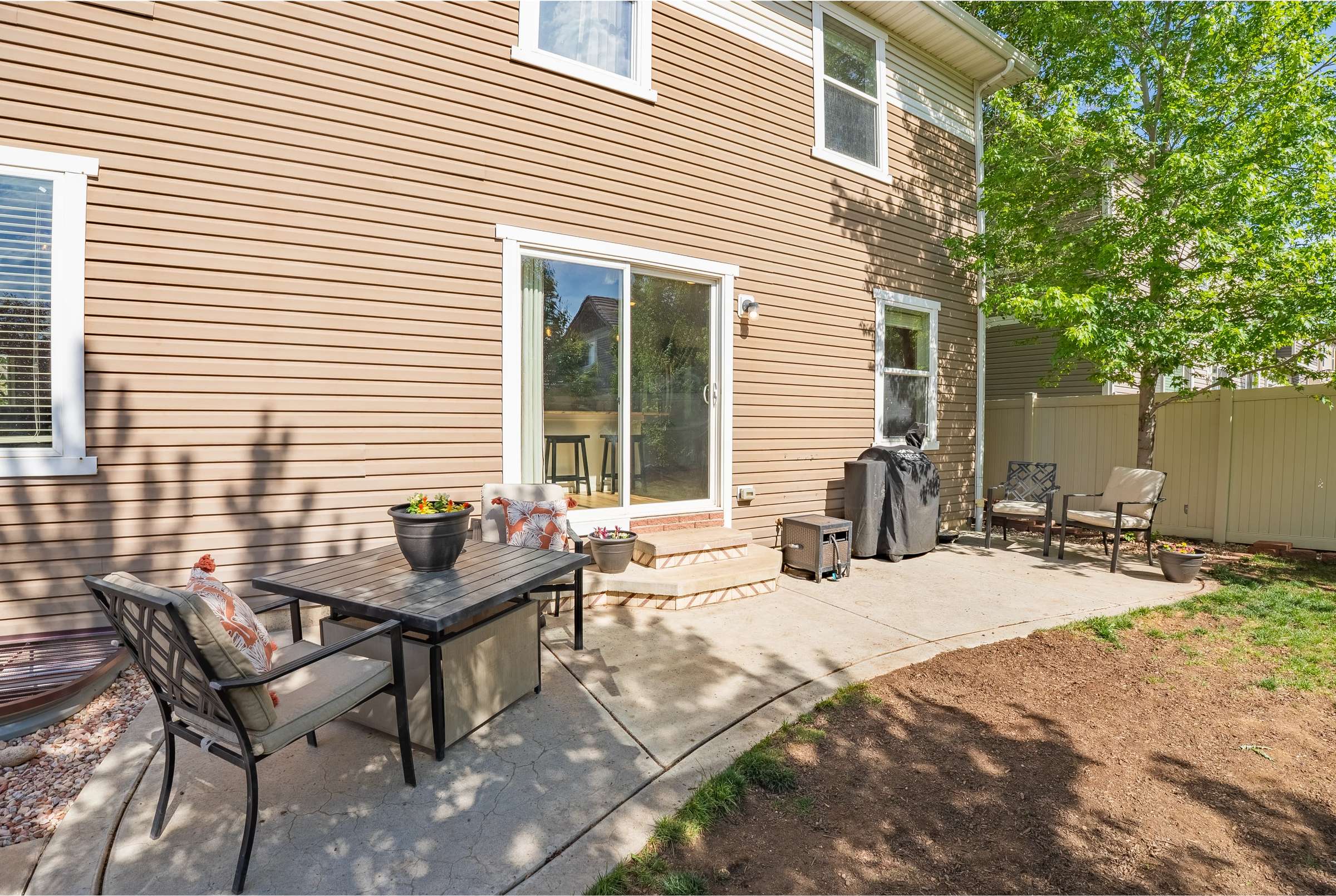 40 of 51. Relax on the cozy patio that is made for summer barbecues and evening conversations.