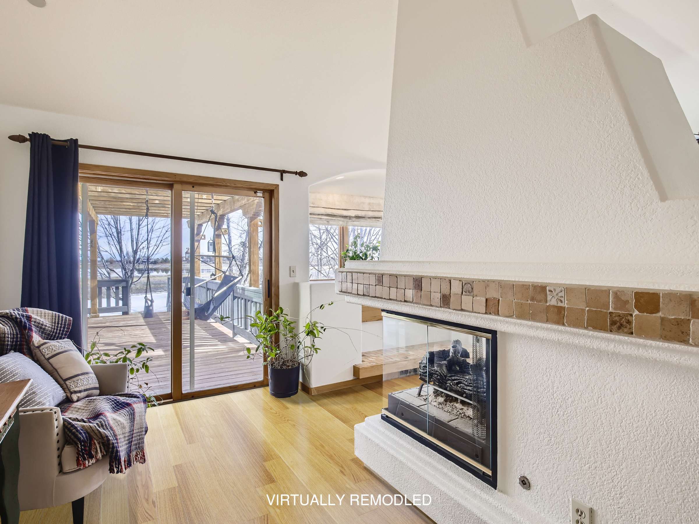 125 of 126. Virtually Remodeled with wood floors