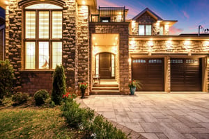 Stunning Custom Designed Dream Home With Stone & Brick Exterior