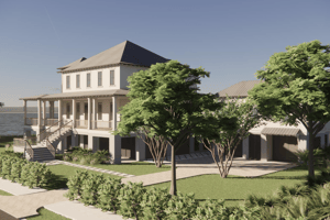 Marshfront Home in The Retreat with ARB Approved Plans