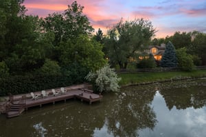 Private Waterfront Estate in Littleton, Colorado