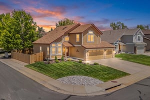Original-owner Pride Crossing home with major updates, finished basement, 3-car garage, corner lot, and Cherry Creek School District location.
