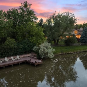 Private Waterfront Estate in Littleton, Colorado
