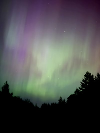 View of Northern Lights!