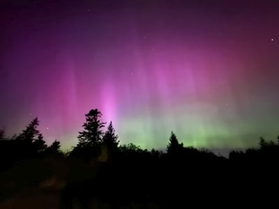 View of Northern Lights!