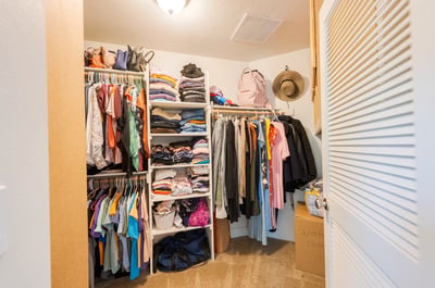 Primary Suite Walk-in Closet