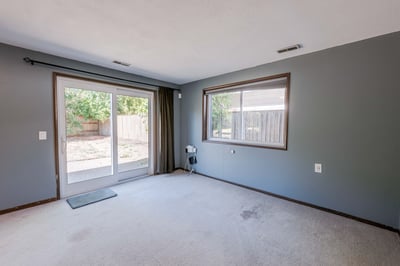 Sliding Door to Backyard & 2nd Patio