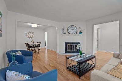 Fireplace (has not been used by Seller in many years )
