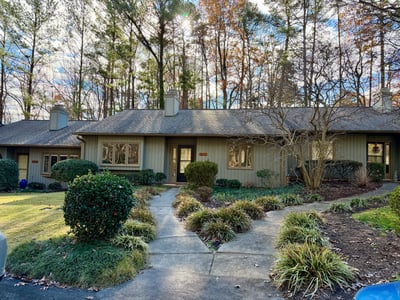 Easy walk from parking your car to the front door!
