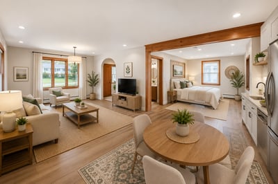 POTENTIAL MAIN LEVEL IN-LAW SUITE RENDERING