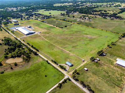 FULL PROPERTY AERIAL...Property Outlines Are Approximate