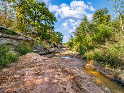 COTTONWOOD CREEK BED...Located On This Ranch