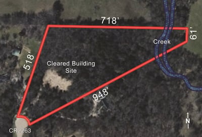 SATELLITE AERIAL...Outlines And Tags Are Approximate