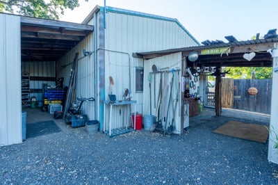 DETACHED SHOP & CARPORT