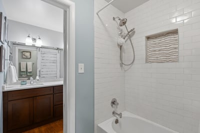 Hall bath
