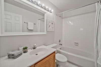 Hall bath
