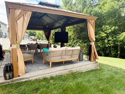 Gazebo Included - Great for Relaxing or Entertaining!