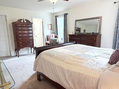 Primary Bedroom w/ Primary Bath
