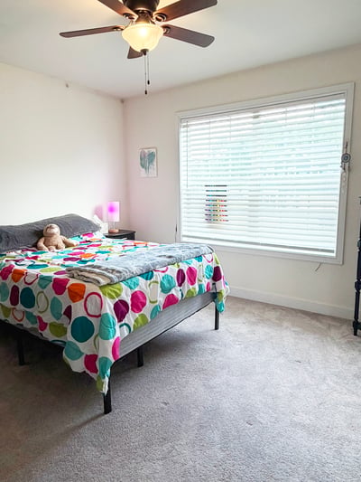 Bedroom 2 w/ Ceiling Fan/Light