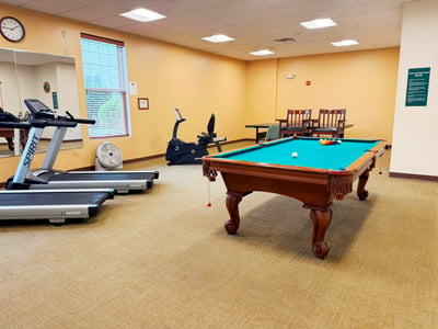 Fitness Center & Billiard Room