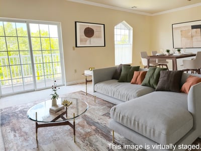 Living Room & Dining Area