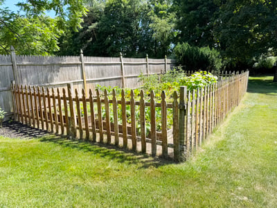 Fenced Garden Area