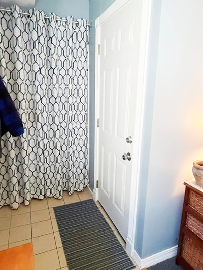Garage Entrance and Deep Coat Closet w/ Motion Light