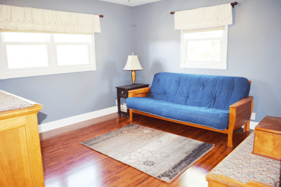 Bedroom 2 with wood laminate