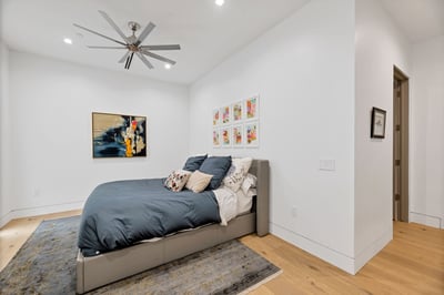 Spacious third bedroom with modern design, natural light, and versatile use. This Paradise Valley home is ideal for guests, office, or flex space.