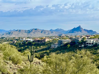 Captivating mountain and desert vistas stretch across the horizon from this elevated homesite. The spectacular Fountain Hills scenery creates a truly memorable setting and adds significant appeal to the property.